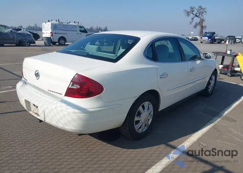 2005 Buick Lacrosse Cx из США, поврежденный, VIN 2G4WC532X51299483